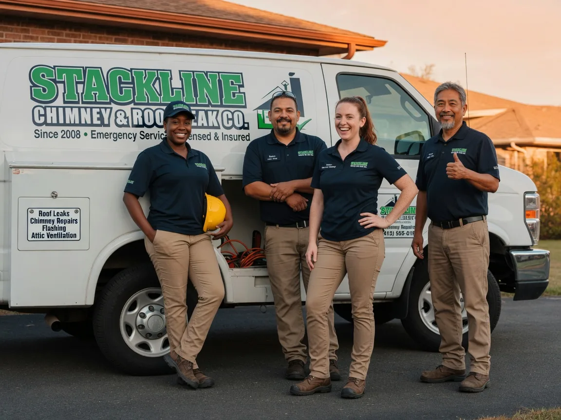 Chimney flashing repair company in Mineral Springs, NC
